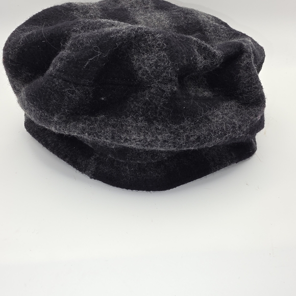 Burberry Edith Check Exploded newsboy hat. Wool Blend Sz L. - Picture 3 of 5
